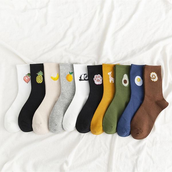 nette cartoon obst druck avocado banana kirsche pfirsich panda giraffe mdchen kawaii socken meias koreanische harajuku bunte lu, Black
nette cartoon obst druck avocado banana kirsche pfirsich panda giraffe mdchen kawaii socken meias koreanische harajuku bunte lu, Black