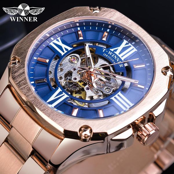 t-winner new style men's fashion leisure hollow mechanical movement automatic mechanical watch men's watch, Slivery;brown
t-winner new style men's fashion leisure hollow mechanical movement automatic mechanical watch men's watch, Slivery;brown