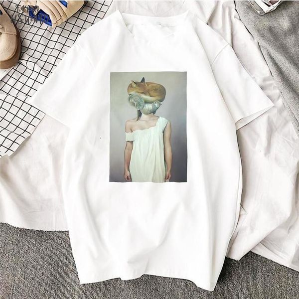 ulzzang aesthetic funny tshirt abstract flowers animal cotton o neck t shirt plus size short sleeve brand t shirt femme, White
ulzzang aesthetic funny tshirt abstract flowers animal cotton o neck t shirt plus size short sleeve brand t shirt femme, White