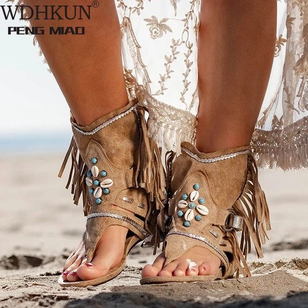 retro women fringe flower wedges shoes 2020 solid flock beach casual sandals women summer flip flop sandals, Black
retro women fringe flower wedges shoes 2020 solid flock beach casual sandals women summer flip flop sandals, Black