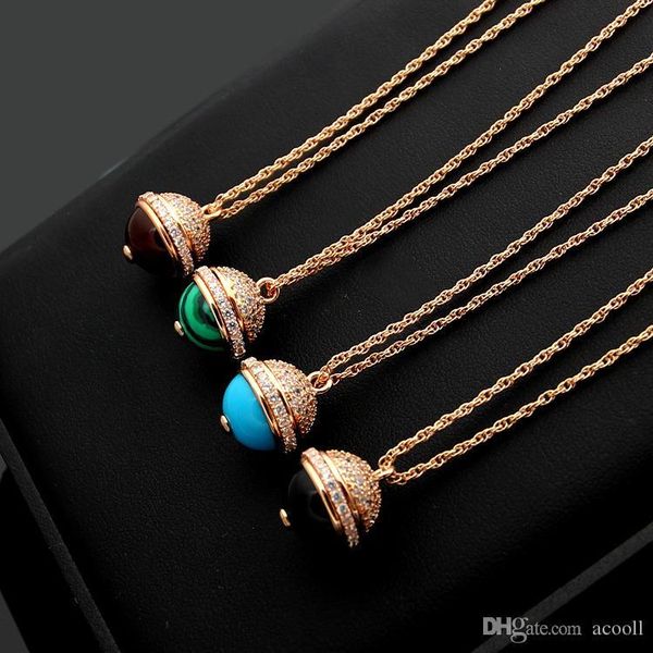 fashion lady black agate pendant necklace copper plated rose gold valentine's day necklace jewelry, Silver
fashion lady black agate pendant necklace copper plated rose gold valentine's day necklace jewelry, Silver