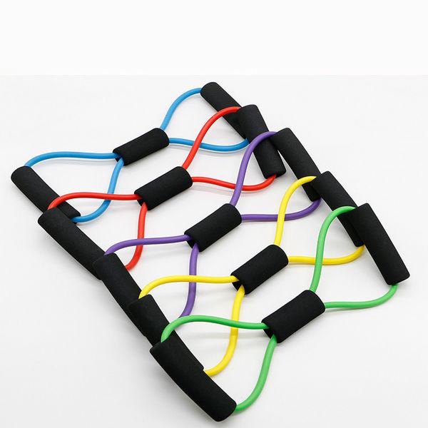 resistance bands latex 8-character pull rope fitness equipment puller chest expander pilates yoga elastic band workout gym exercise
resistance bands latex 8-character pull rope fitness equipment puller chest expander pilates yoga elastic band workout gym exercise