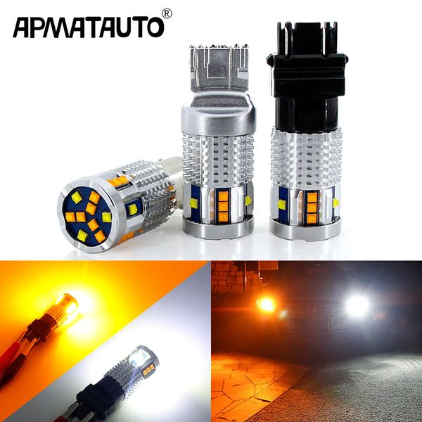 2pcs dual color 1157 bay15d p21/5w led t20 7443 w21/5w led bulb t25 3157 p27/7w car drl turn signal lamp auto lights bulb 12v 
2pcs dual color 1157 bay15d p21/5w led t20 7443 w21/5w led bulb t25 3157 p27/7w car drl turn signal lamp auto lights bulb 12v