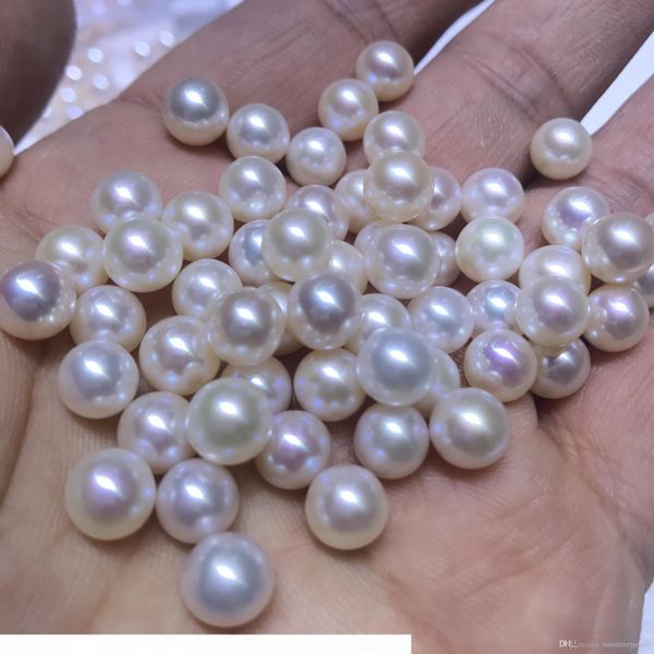 wholesale high luster 4a loose round white freshwater pearls without hole natural color for jewelry diy from zhuji 
wholesale high luster 4a loose round white freshwater pearls without hole natural color for jewelry diy from zhuji