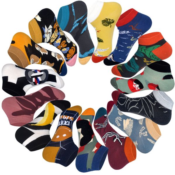 summer newly ankle cool socks invisible art designer short low cut no show women men neutral boat socks eur38-44, Black
summer newly ankle cool socks invisible art designer short low cut no show women men neutral boat socks eur38-44, Black