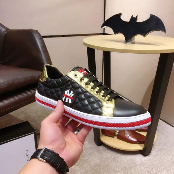 new16 luxury men's casual shoes fashion personality sports shoes comfortable business men's shoes original box packaging zapatos h, Black
new16 luxury men's casual shoes fashion personality sports shoes comfortable business men's shoes original box packaging zapatos h, Black