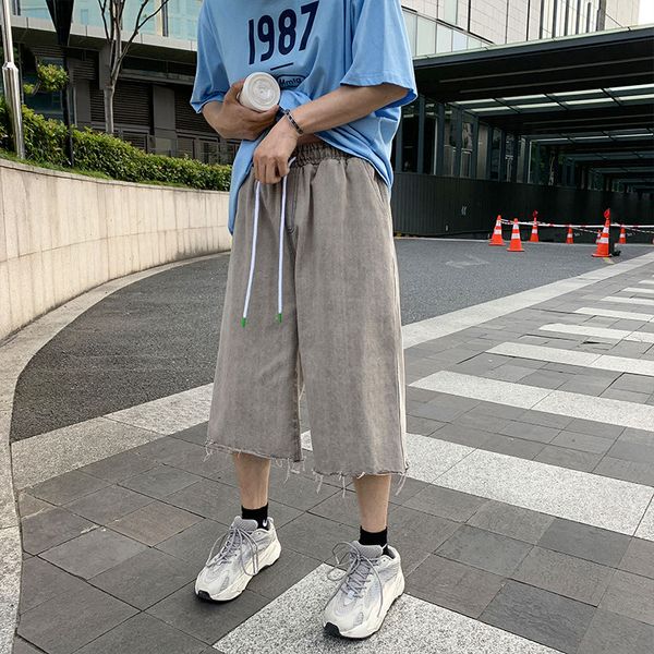 summer jeans men's fashion casual retro casual drawstring straight jeans men streetwear wild loose hip hop denim pants mens, Blue
summer jeans men's fashion casual retro casual drawstring straight jeans men streetwear wild loose hip hop denim pants mens, Blue