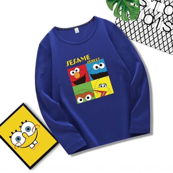 children's clothing autumn new sesame street children's long t- clothing sleeve t-shirt boys and girls base shirt cotton, Blue
children's clothing autumn new sesame street children's long t- clothing sleeve t-shirt boys and girls base shirt cotton, Blue