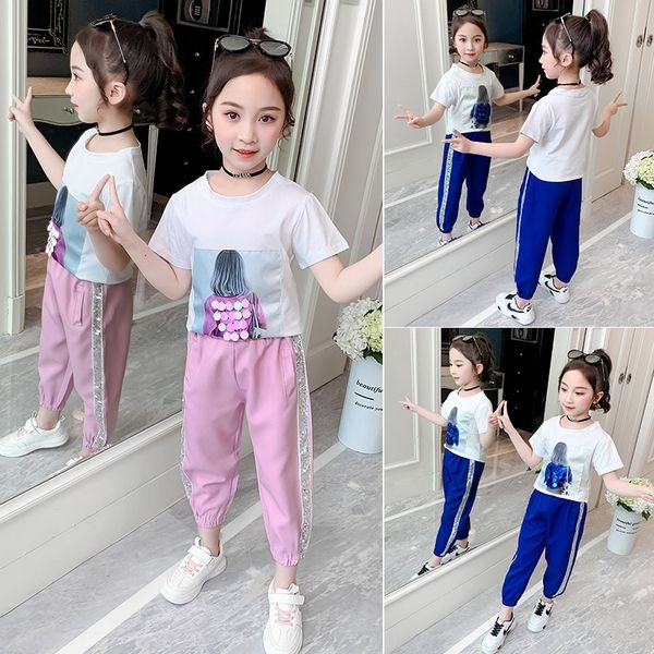 uuz7j clothing 2020 new style girls korean cartoon sequins two-piece set fashion casual medium and large children's sequins children�
uuz7j clothing 2020 new style girls korean cartoon sequins two-piece set fashion casual medium and large children's sequins children�