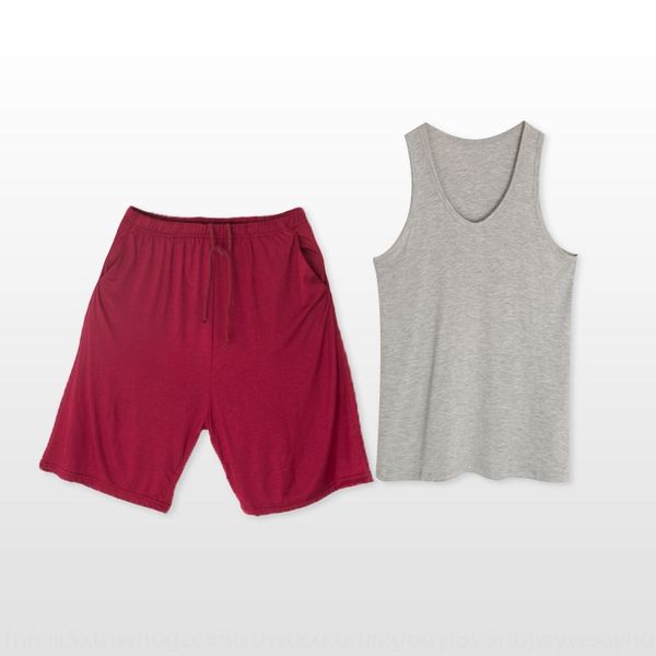 modal men' trousers suit clothes clothes home clotheslarge size loose vest shorts suit solid color thin round neck pajamas home wear, White;black
modal men' trousers suit clothes clothes home clotheslarge size loose vest shorts suit solid color thin round neck pajamas home wear, White;black