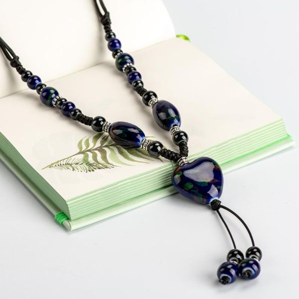 heaert sharp ceramics bead necklace memorial necklaces chinese style necklaces & pendants women's gift party #iy274, Silver
heaert sharp ceramics bead necklace memorial necklaces chinese style necklaces & pendants women's gift party #iy274, Silver
