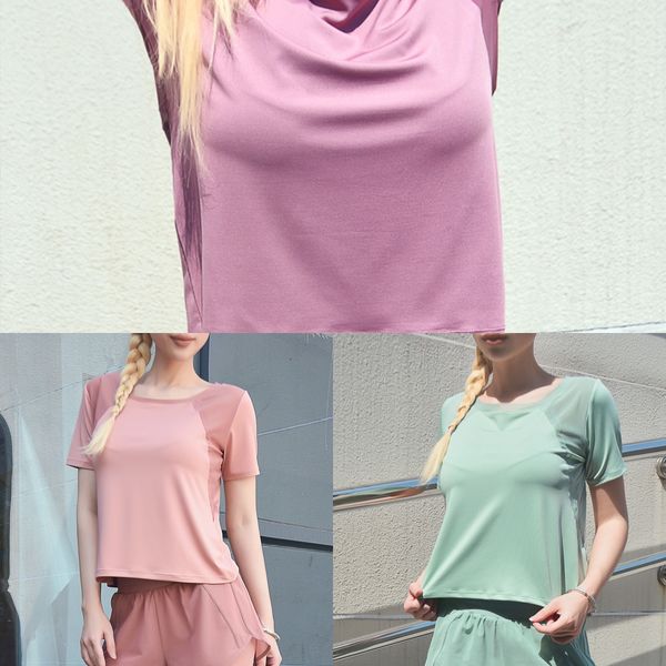 fhrjh new high elastic mesh stitching quick-drying yoga clothing loose breathable sports t-shirt exercise exercise fitness yoga clothes spor, White;red
fhrjh new high elastic mesh stitching quick-drying yoga clothing loose breathable sports t-shirt exercise exercise fitness yoga clothes spor, White;red