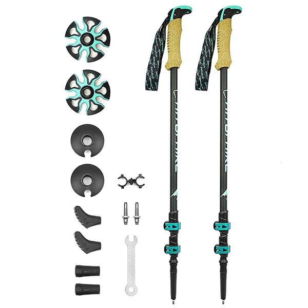 195g/pc carbon fiber external quick lock trekking pole hiking telescope stick nordic walking stick shooting crutch senderismo
195g/pc carbon fiber external quick lock trekking pole hiking telescope stick nordic walking stick shooting crutch senderismo