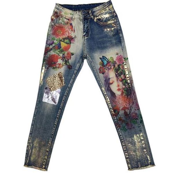 plus size 25-32 2020 spring autumn pencil stretchy jeans with 3d flowers pattern painted elegant denim women skinny jeans, Blue
plus size 25-32 2020 spring autumn pencil stretchy jeans with 3d flowers pattern painted elegant denim women skinny jeans, Blue