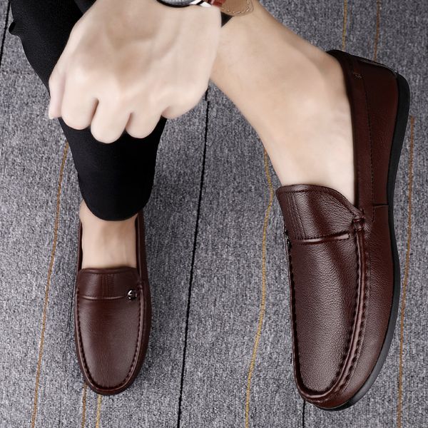 leisure zapatos mens man informales spring sneakers sapato casuales para causal sapatos cuero mens men flat shoes de shoe, Black
leisure zapatos mens man informales spring sneakers sapato casuales para causal sapatos cuero mens men flat shoes de shoe, Black