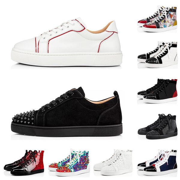 2020 new arrivals dress shoes for men women red bottoms size 35-47 high suede leather platforms spikes flats casual shoe party bar, Black
2020 new arrivals dress shoes for men women red bottoms size 35-47 high suede leather platforms spikes flats casual shoe party bar, Black
