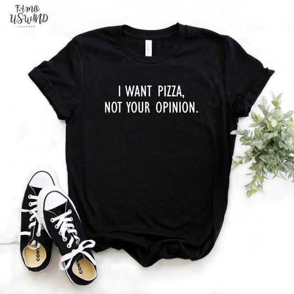 i want pizza not your opinion tshirts cotton casual funny t shirt for lady tee hipster 6 colors drop ship, White
i want pizza not your opinion tshirts cotton casual funny t shirt for lady tee hipster 6 colors drop ship, White