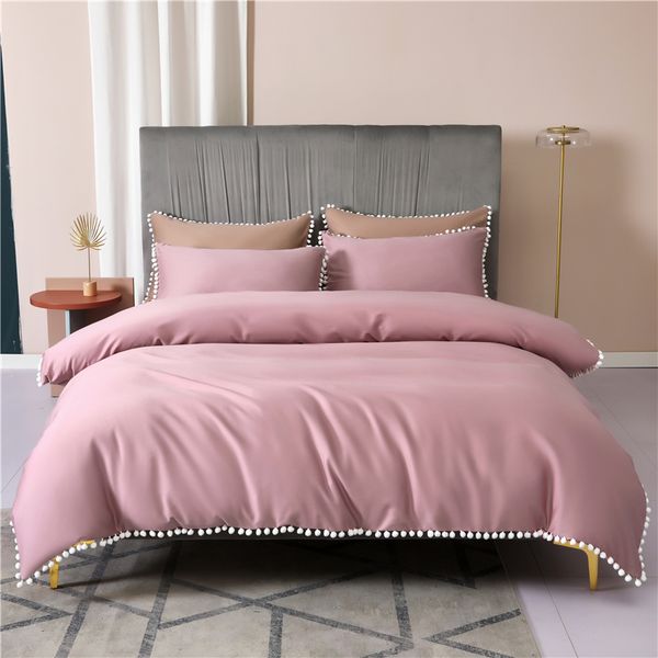 2020 luxury 60s egypt cotton solid color bedding set lovely ball duvet cover bed sheet pillowcases king size 4pcs
2020 luxury 60s egypt cotton solid color bedding set lovely ball duvet cover bed sheet pillowcases king size 4pcs