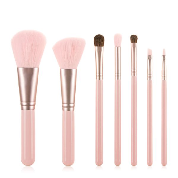 7pcs makeup brush set pink cosmetics kit high-end make up tool powder foundation eye shadow blending brushes kit tools
7pcs makeup brush set pink cosmetics kit high-end make up tool powder foundation eye shadow blending brushes kit tools