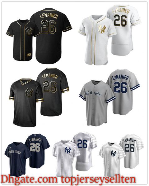 new york yankees men women youth 26 dj lemahieu 2020 authentic baseball jersey, Black
new york yankees men women youth 26 dj lemahieu 2020 authentic baseball jersey, Black