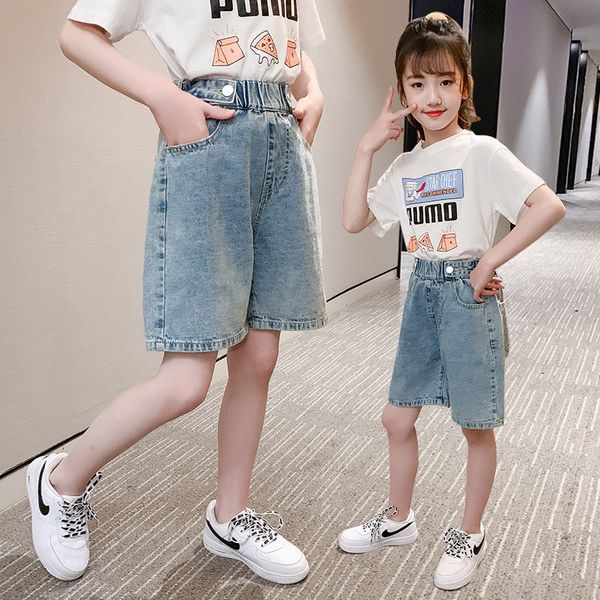 2020 new jeans wide leg pants shorts girl korean version in the big jeans girl wide leg pants, Blue
2020 new jeans wide leg pants shorts girl korean version in the big jeans girl wide leg pants, Blue