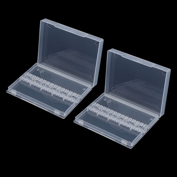 2pcs nail art drill bit holder stand polishing bit organizer box case clear
2pcs nail art drill bit holder stand polishing bit organizer box case clear