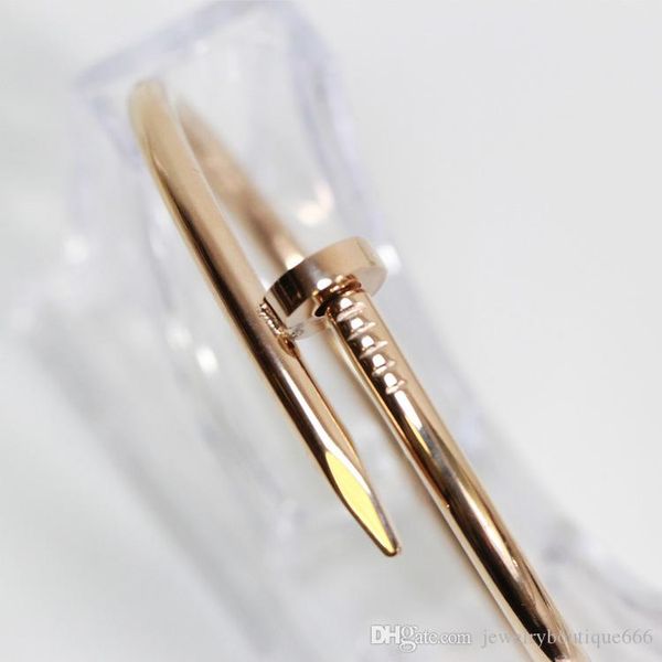 316l titanium steel nail punk lovers women and man bangle wedding jewelry ps5206, Black
316l titanium steel nail punk lovers women and man bangle wedding jewelry ps5206, Black