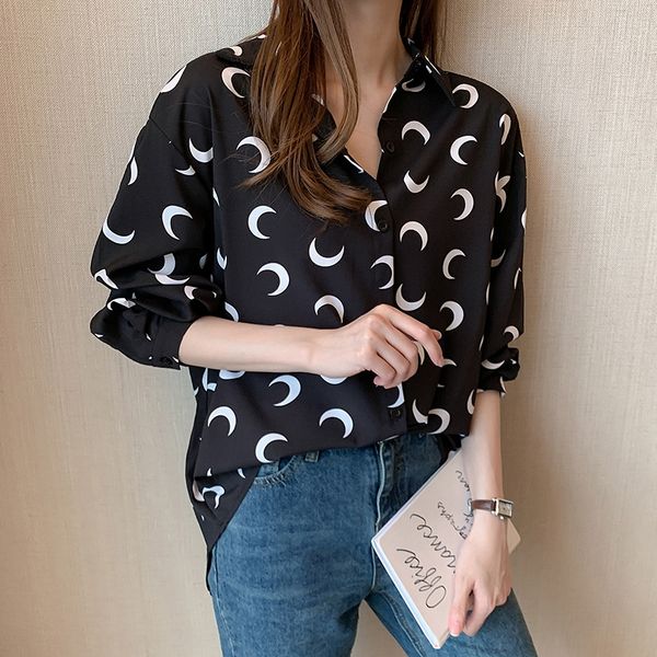 personalized age-reducing 2020 new shirt spring clothing korean style fashionable interior trendy bottoming shirt top, White 
personalized age-reducing 2020 new shirt spring clothing korean style fashionable interior trendy bottoming shirt top, White