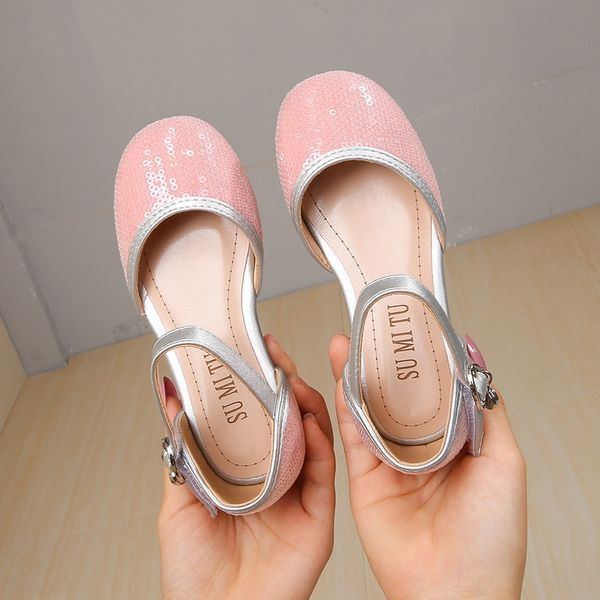 girls' princess little girl sequins leather 2020 new sequins soft girls' soft sole shoes fashionable children's single shoes, Black;red
girls' princess little girl sequins leather 2020 new sequins soft girls' soft sole shoes fashionable children's single shoes, Black;red