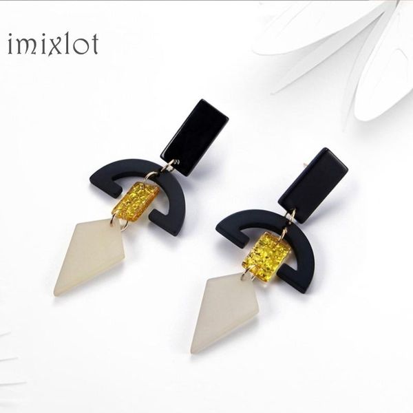 new brand acrylic statement earrings fashion jewelry geometric drop earrings for women accessories, Silver
new brand acrylic statement earrings fashion jewelry geometric drop earrings for women accessories, Silver