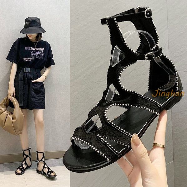 2020 summer new stye peep-toe hollow out flat shoe woman buckle strap rome women flat sandals fashion comfortable women's shoes, Black
2020 summer new stye peep-toe hollow out flat shoe woman buckle strap rome women flat sandals fashion comfortable women's shoes, Black