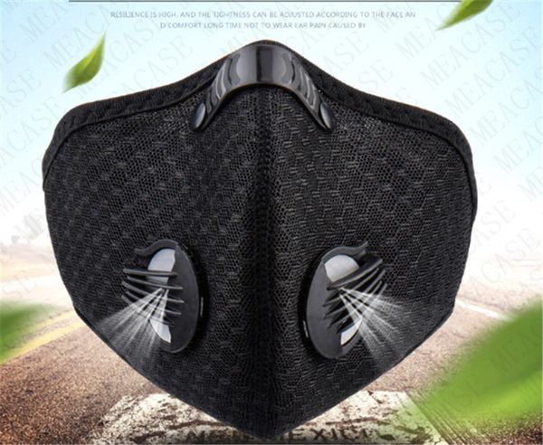 men women designer face mask with double breather value and one filter outdoor cycling anti dust haze mouth cover masks 2020 d7716, Black
men women designer face mask with double breather value and one filter outdoor cycling anti dust haze mouth cover masks 2020 d7716, Black