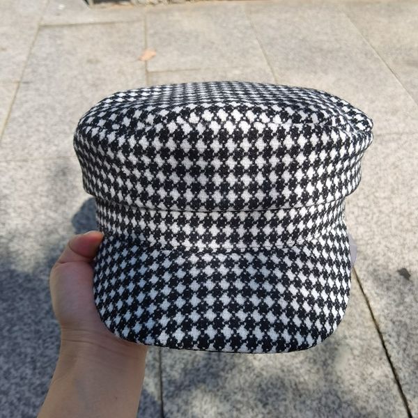 x3eaw women's beret octagonal hat korean style fashionable literature and art thousand bird lattice octagonal hat sky leisure all-match, Blue;gray
x3eaw women's beret octagonal hat korean style fashionable literature and art thousand bird lattice octagonal hat sky leisure all-match, Blue;gray