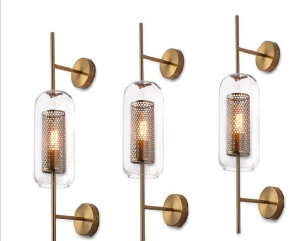 american style creative personality living room aisle glass wall lamp retro industrial wind bedside decoration grid l double head 5w
american style creative personality living room aisle glass wall lamp retro industrial wind bedside decoration grid l double head 5w