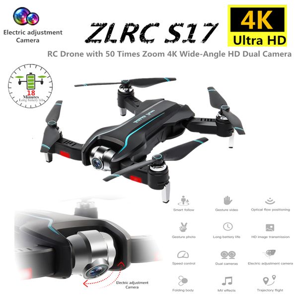s17 drone with 4k adjustable wide-angle camera foldable quadcopter optical flow dron rc helicopter vs sg901 sg900 xs816
s17 drone with 4k adjustable wide-angle camera foldable quadcopter optical flow dron rc helicopter vs sg901 sg900 xs816