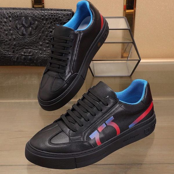 mens shoes fashion outdoor walking sneakers leather lace -up low plus size casual luxury men shoes herren luxus marken schuh, Black
mens shoes fashion outdoor walking sneakers leather lace -up low plus size casual luxury men shoes herren luxus marken schuh, Black