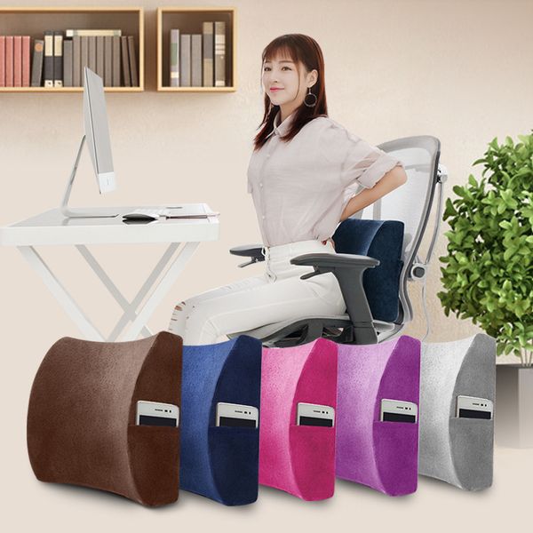 lower back support pillow office chair wheelchair memory foam body pillow car seat cushion backrest with phone holder bag nap
lower back support pillow office chair wheelchair memory foam body pillow car seat cushion backrest with phone holder bag nap