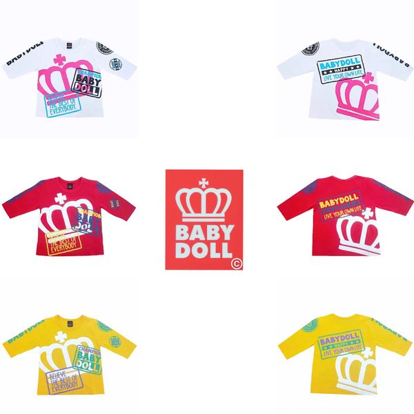 babydoll autumn new children's long sleeve pure cotton crown children's t- t-shirt cartoon seven sleeve base shirt, Blue
babydoll autumn new children's long sleeve pure cotton crown children's t- t-shirt cartoon seven sleeve base shirt, Blue