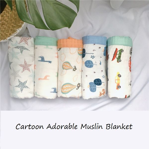 baby adorable cartoon 4 layer bamboo cotton blanket spring summer warm muslin swaddle soft comfortable colorful wrap newborn
baby adorable cartoon 4 layer bamboo cotton blanket spring summer warm muslin swaddle soft comfortable colorful wrap newborn
