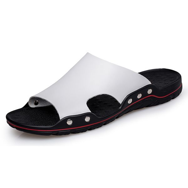 men shoes flat bath slippers mens summer sandals beach shoes genuine leather fashion flip-flops zapatos hombre, Black
men shoes flat bath slippers mens summer sandals beach shoes genuine leather fashion flip-flops zapatos hombre, Black