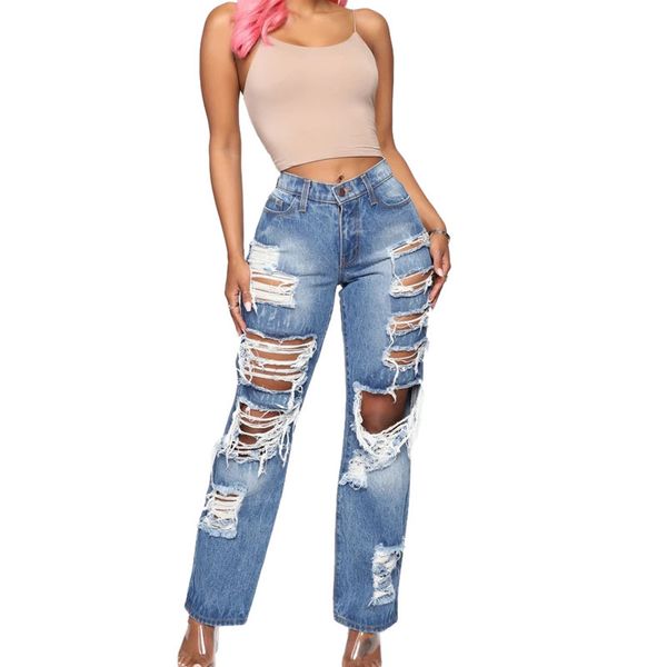 women's jeans fashion street wear women hole bf straight blue high waist cowboy pants female cool party 2021 denim trousers
women's jeans fashion street wear women hole bf straight blue high waist cowboy pants female cool party 2021 denim trousers