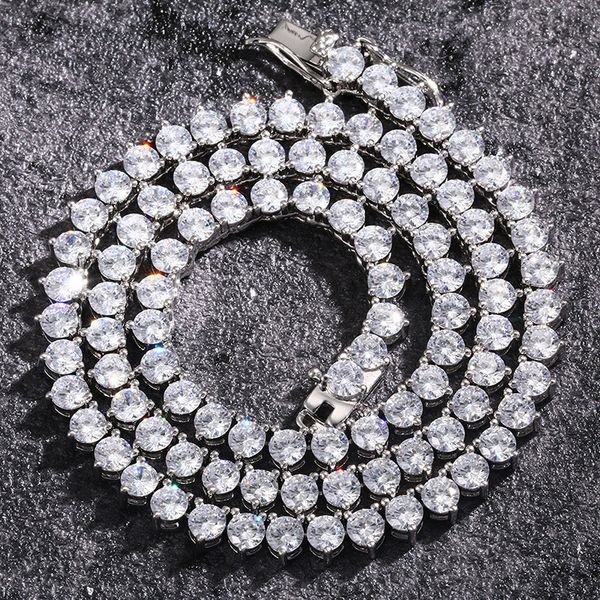 16inch-24inch real 18k gold silver colors cz diamond tennis chain necklace for men women gift for friend
16inch-24inch real 18k gold silver colors cz diamond tennis chain necklace for men women gift for friend