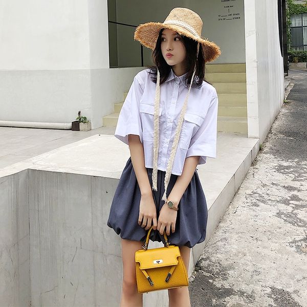 r4ke5 simeng 2019 new summer maruko women's korean style loose short high simeng 2019 new shirt summer maruko shirt women's korean, White
r4ke5 simeng 2019 new summer maruko women's korean style loose short high simeng 2019 new shirt summer maruko shirt women's korean, White