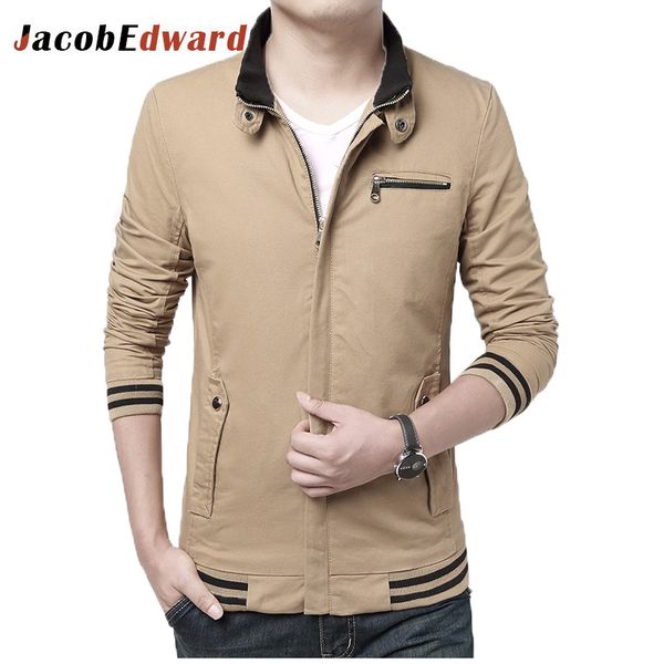 2020 fashion men cotton coats large size m-4xl korean style man slim fit jackets autumn & spring male outerwear, Black;brown
2020 fashion men cotton coats large size m-4xl korean style man slim fit jackets autumn & spring male outerwear, Black;brown