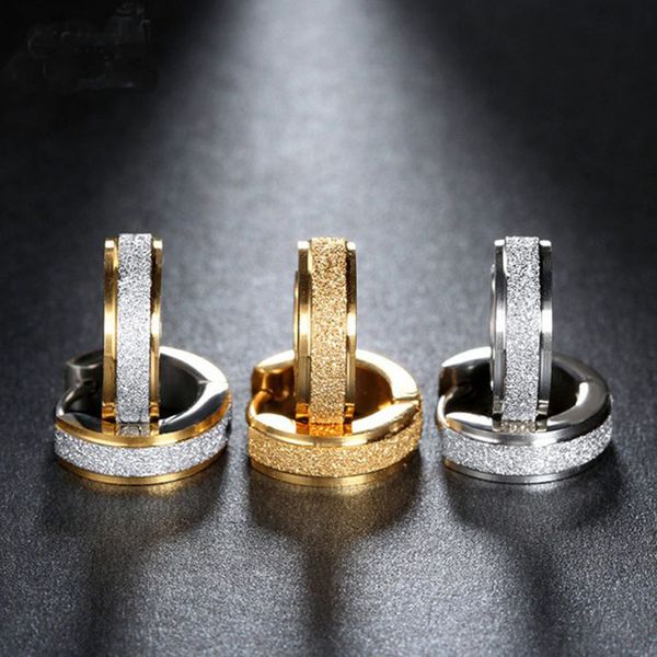 dull polish earrings silver gold stainless steel hoop earrings ear ring punk earrings fashion jewelry, Golden;silver
dull polish earrings silver gold stainless steel hoop earrings ear ring punk earrings fashion jewelry, Golden;silver