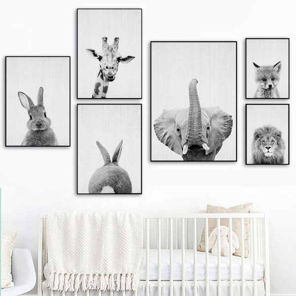 черный и белый слон лев кролик wall art холст плакаты и печать минималистский животных картина изображения современный home decor
черный и белый слон лев кролик wall art холст плакаты и печать минималистский животных картина изображения современный home decor