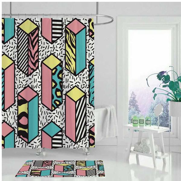 classic geometric pattern shower curtain bathroom curtain fabric waterproof polyester
classic geometric pattern shower curtain bathroom curtain fabric waterproof polyester