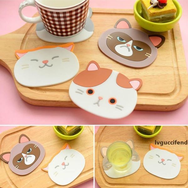 cute cat pattern coaster durable table pad silicone insulation placemat cup bowl mat tableware cushion home decor
cute cat pattern coaster durable table pad silicone insulation placemat cup bowl mat tableware cushion home decor