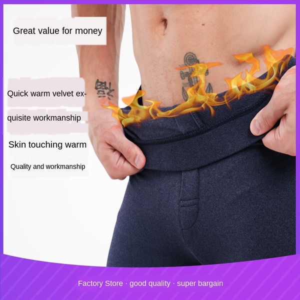 men's thickened fleece warm tight tight slim double-sided camel fleece leggings warm cotton pants winter cotton pants, Black;white
men's thickened fleece warm tight tight slim double-sided camel fleece leggings warm cotton pants winter cotton pants, Black;white