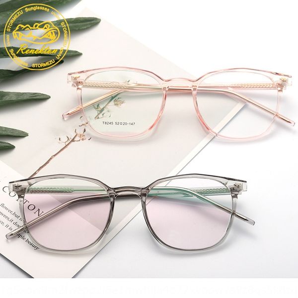 anti-blue light plain tr90 transparent jelly color large round myopia frame optical women's myopia glasses glasses frame 8245, Silver
anti-blue light plain tr90 transparent jelly color large round myopia frame optical women's myopia glasses glasses frame 8245, Silver